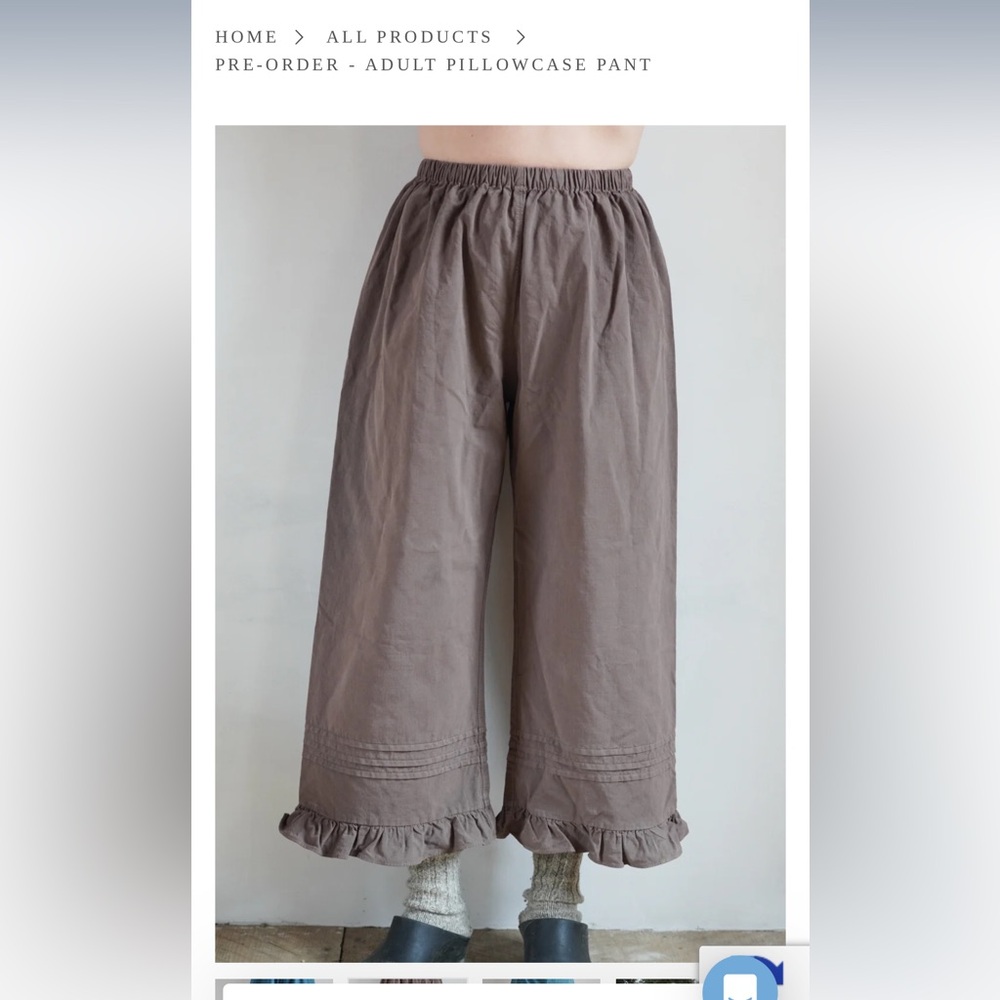 FOUND! Rudy Jude Pillowcase Pants in Dust